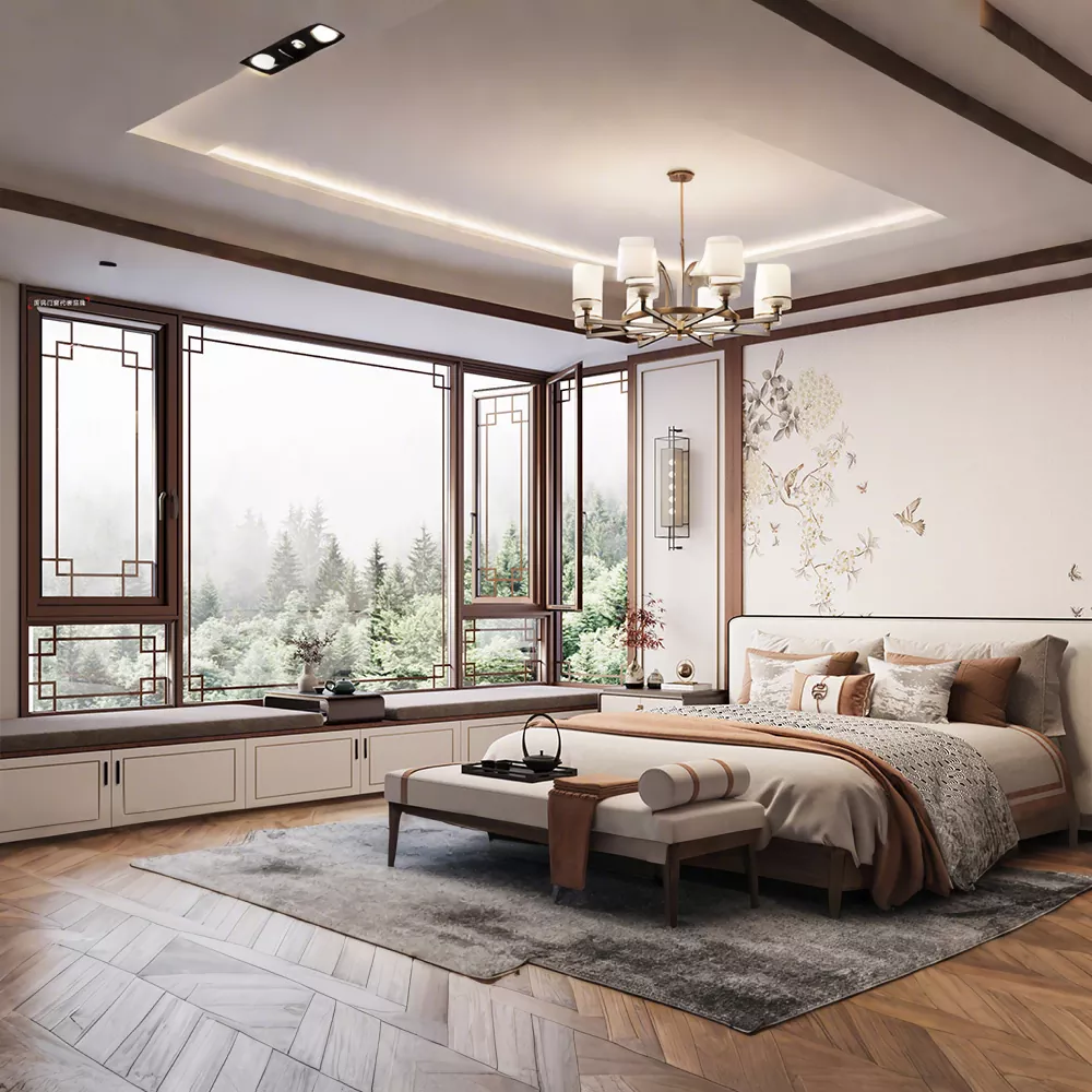 Chinese Antique Style Exterior Door