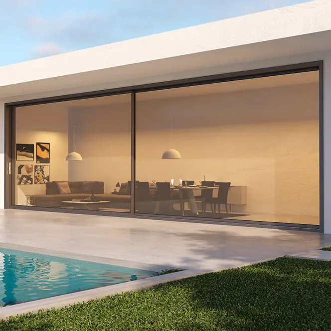 aluminum door